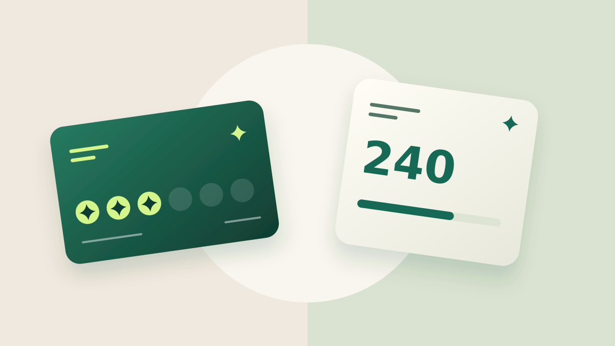 Editorial illustration: Stamps or points? Choose what your customers understand.